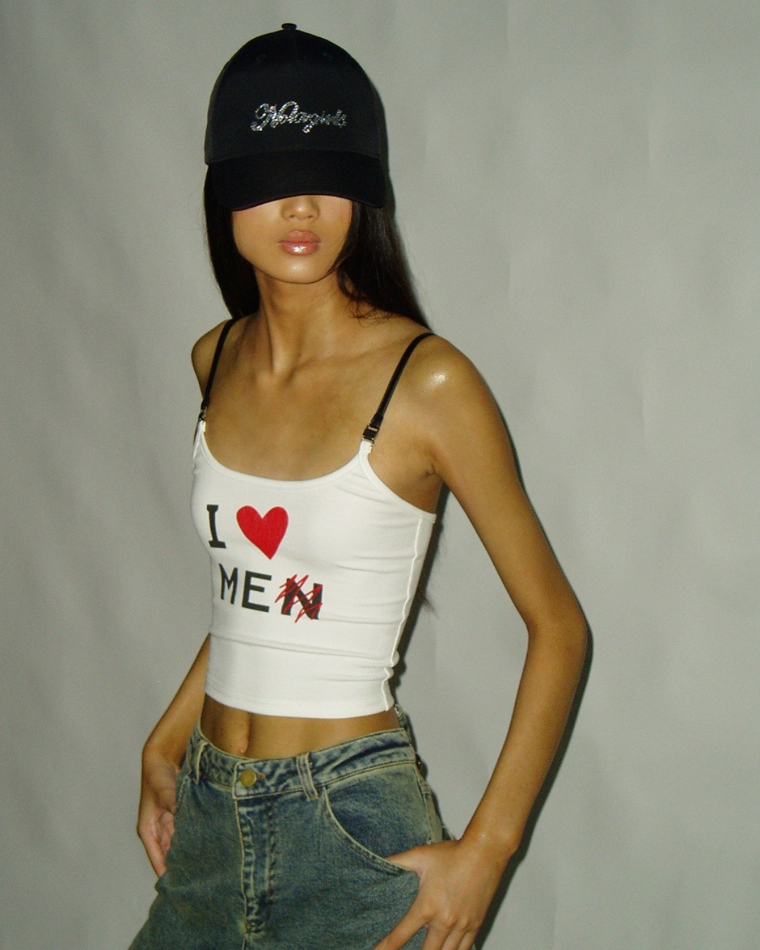 Satin Black Cap