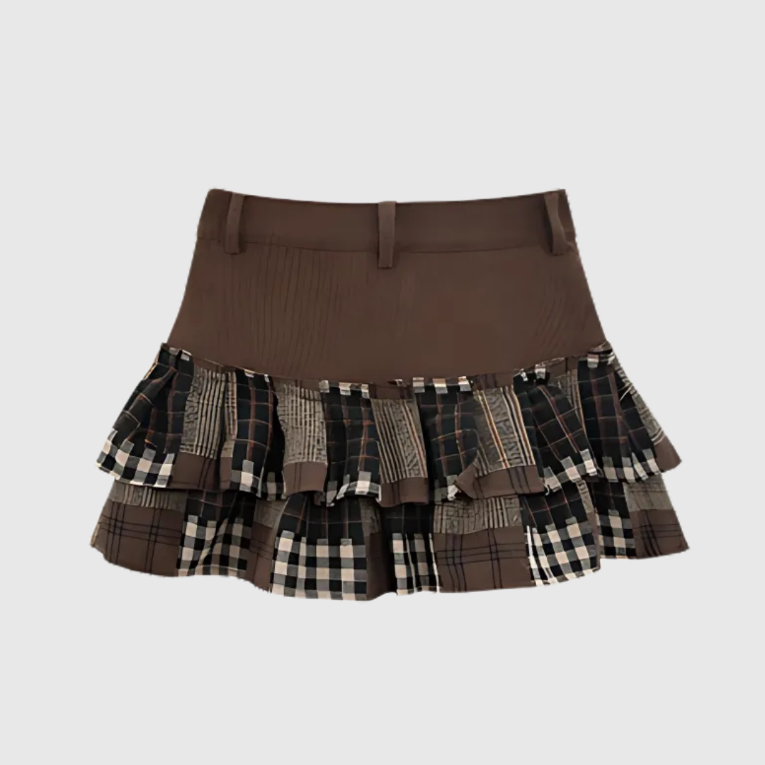 Brown Tulle Skirt