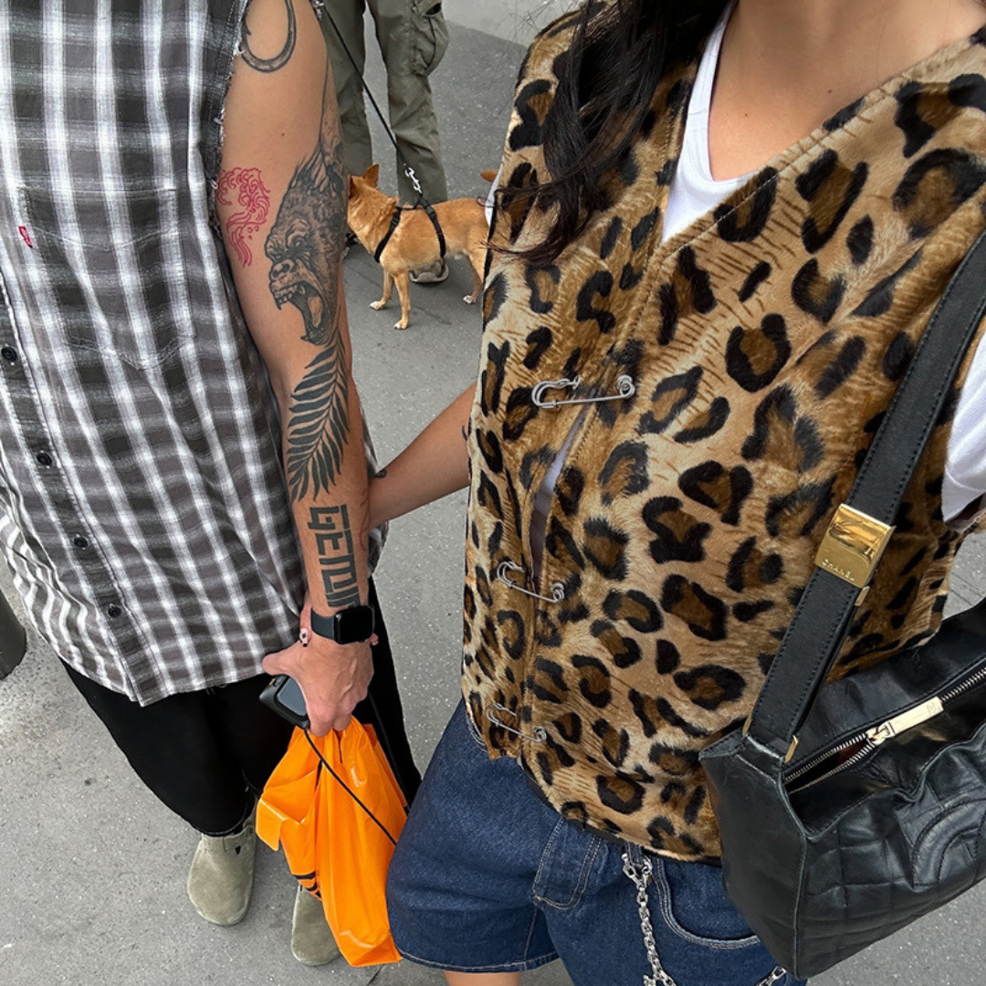 Leopard Pattern Vest