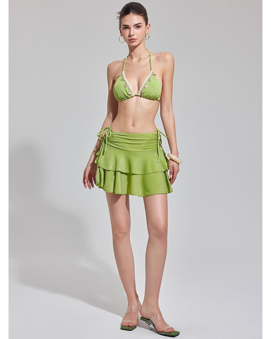 2-type Marine Charm Swim Set [3-piece]