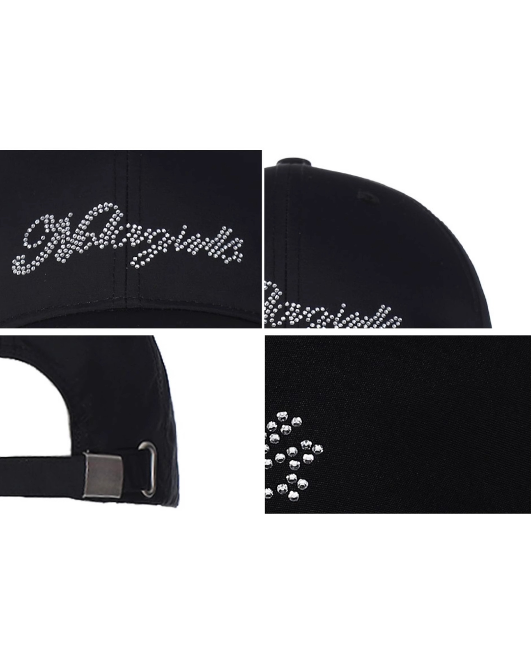 Satin Black Cap