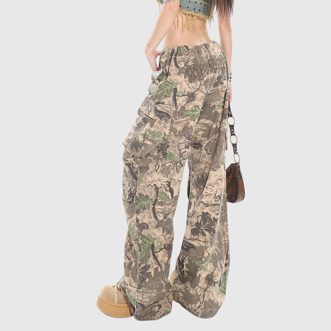 camouflage cargo pants