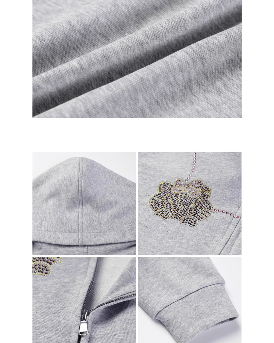 I Love Cat Sweat Set [3-Piece, Set Up対応]