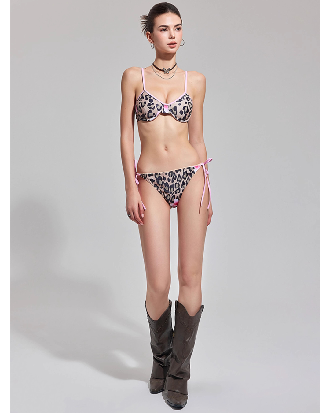 Leopard Bikini  [3-piece]