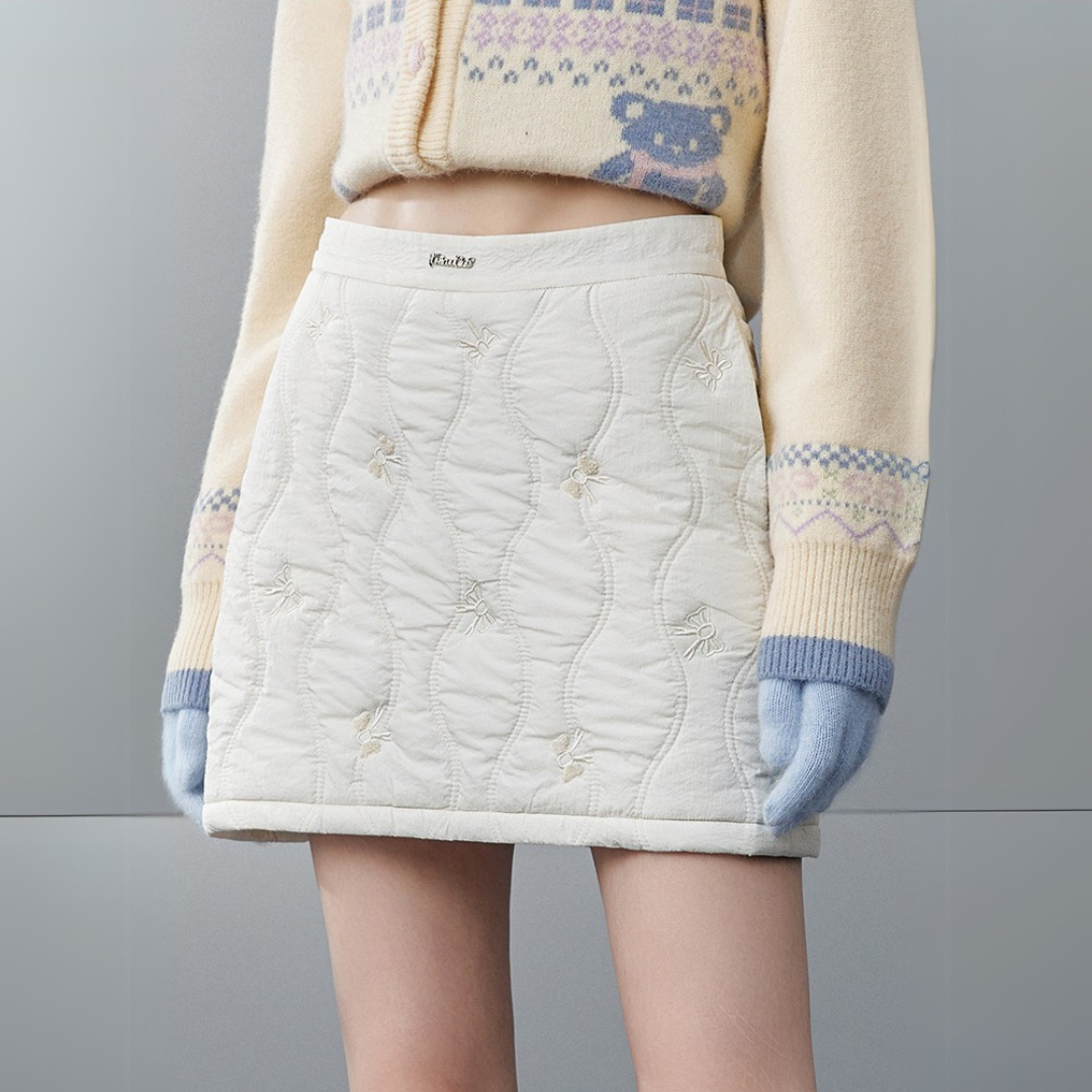 Quilted Mini-Skirt