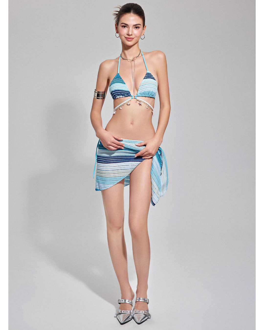 Ocean Crochet Bikini [3-piece]