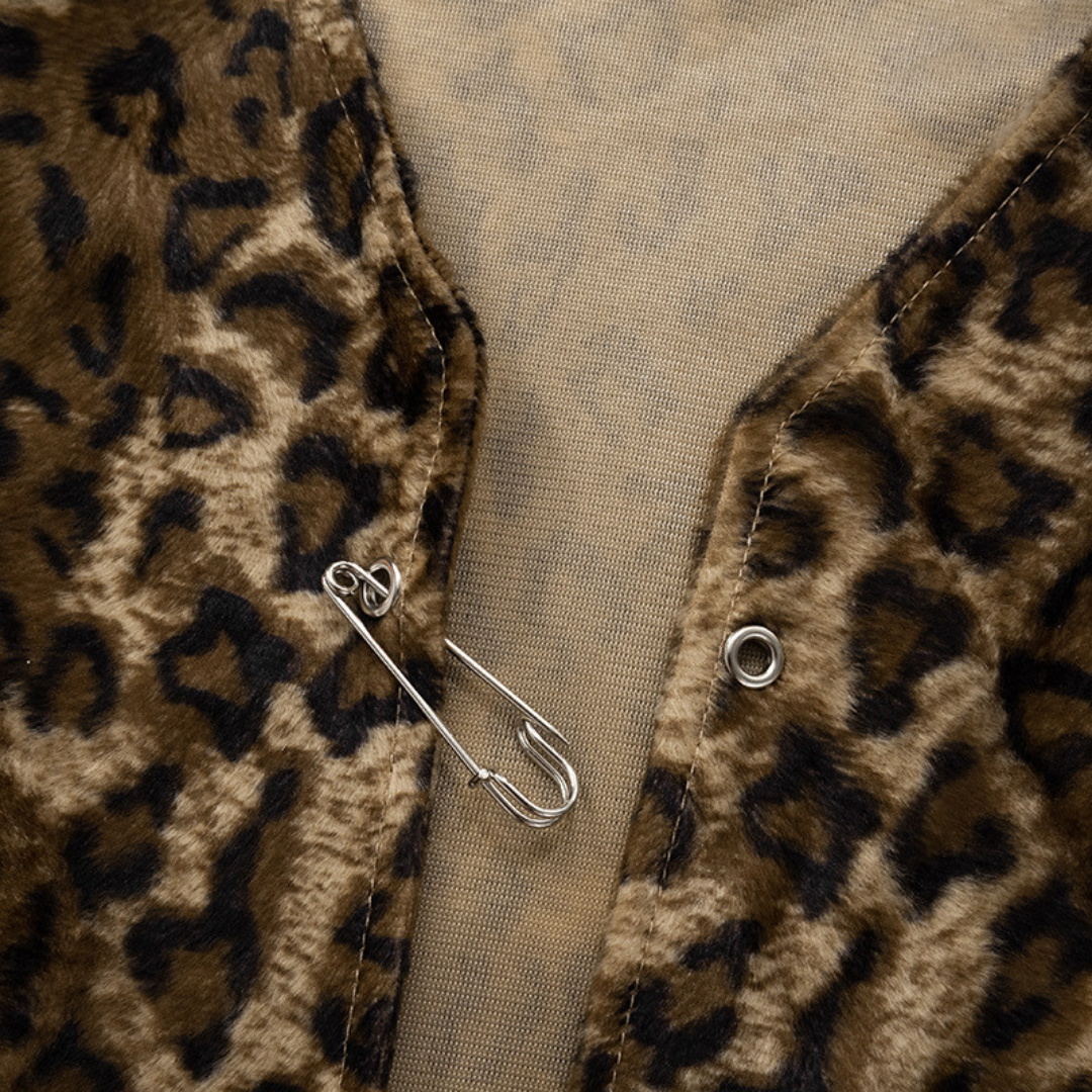 Leopard Pattern Vest