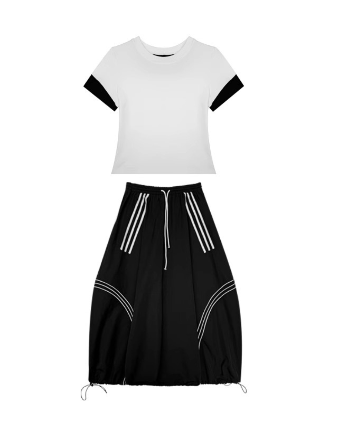 Tech Design T-shirt & Skirt【SET-UP対応】