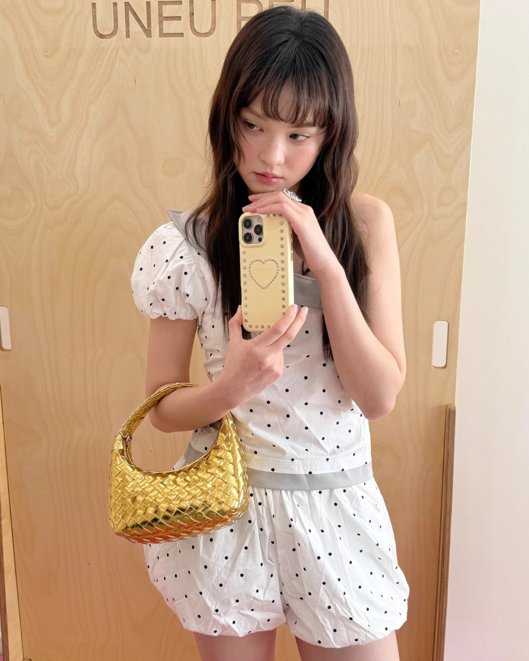 Woven Mini Hobo Bag
