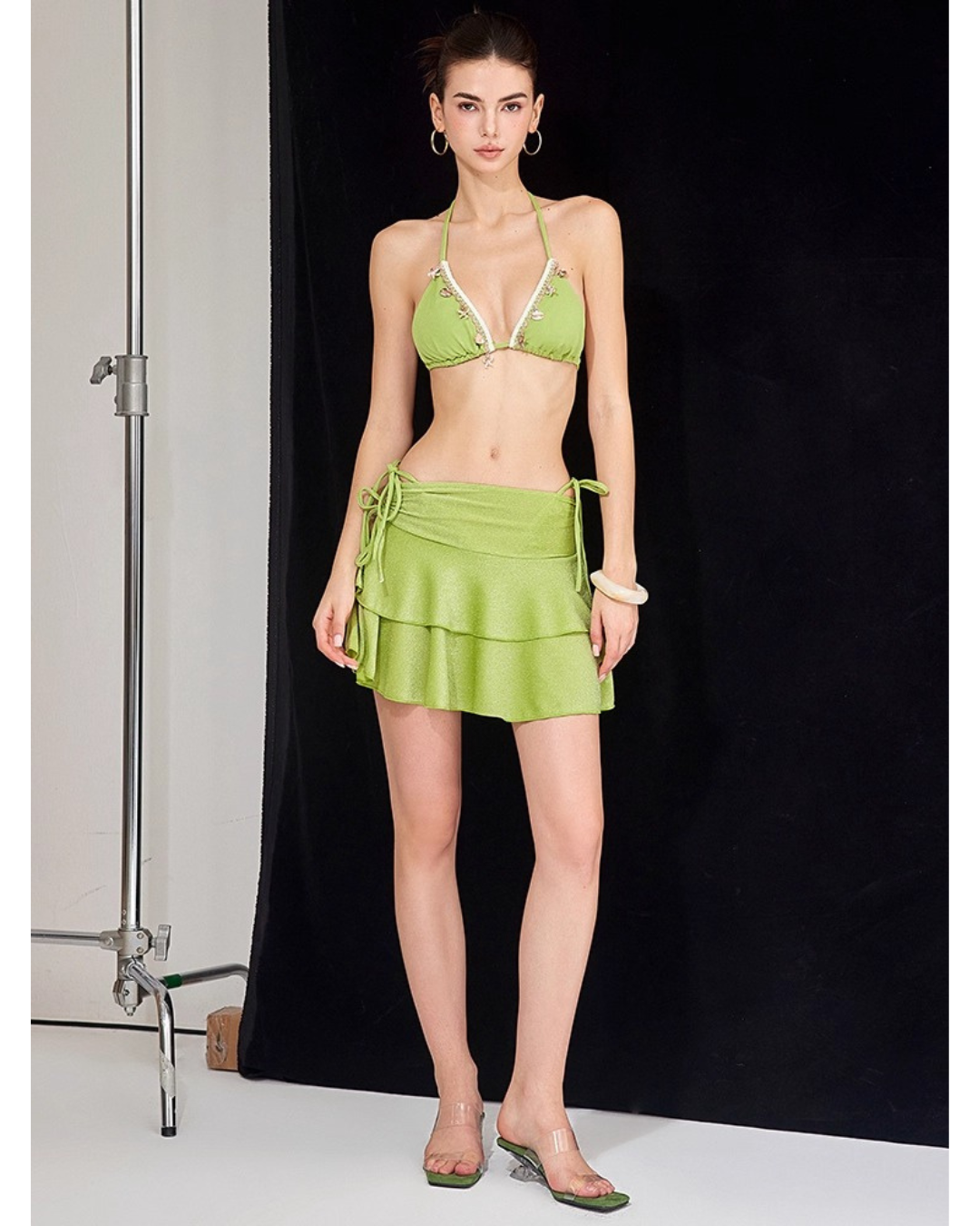 2-type Marine Charm Swim Set [3-piece]
