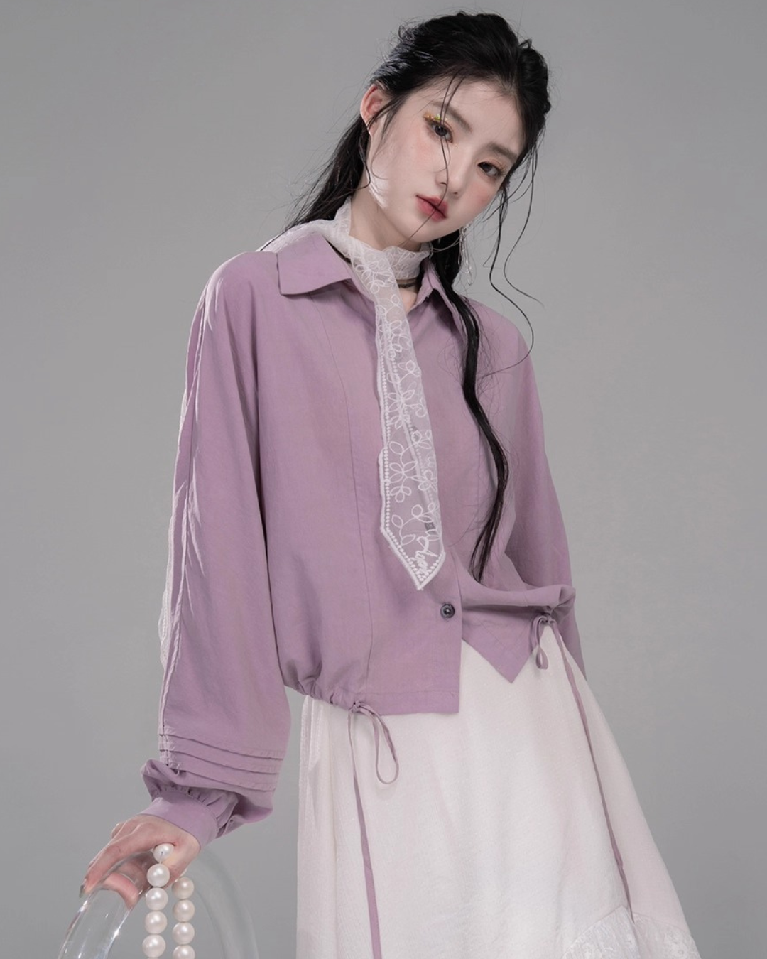 Soft Touch Button-Up Shirt