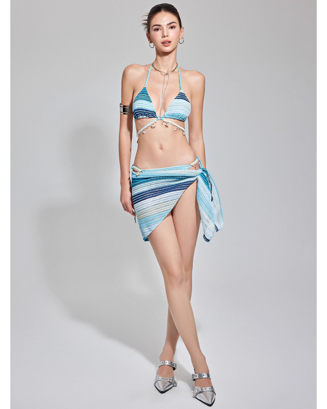 Ocean Crochet Bikini [3-piece]