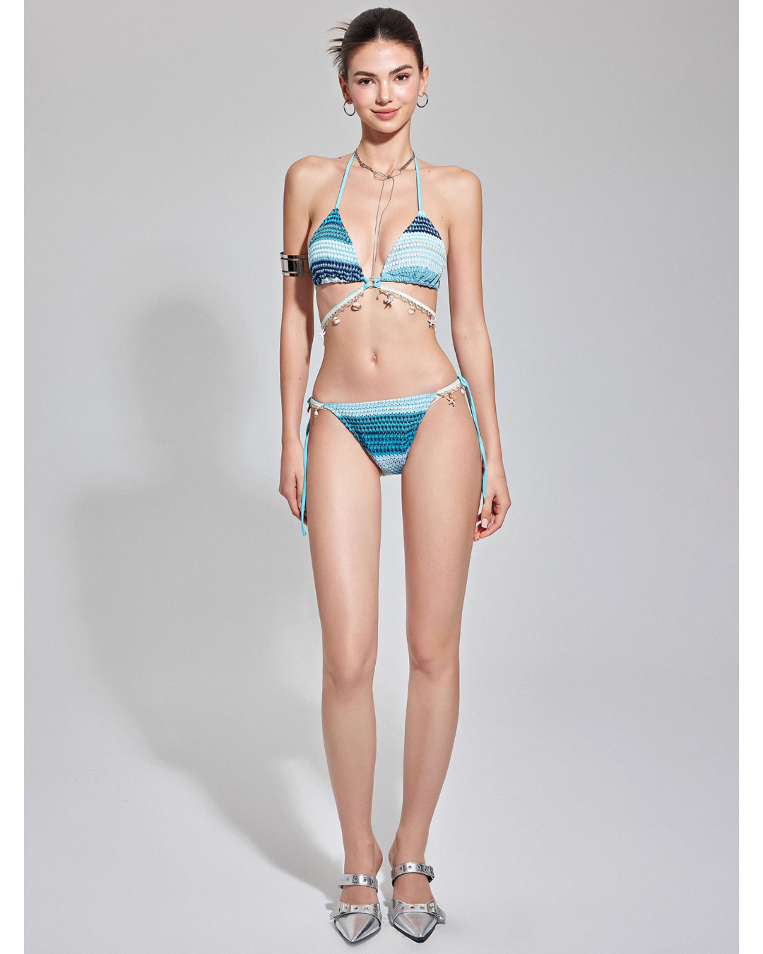 Ocean Crochet Bikini [3-piece]