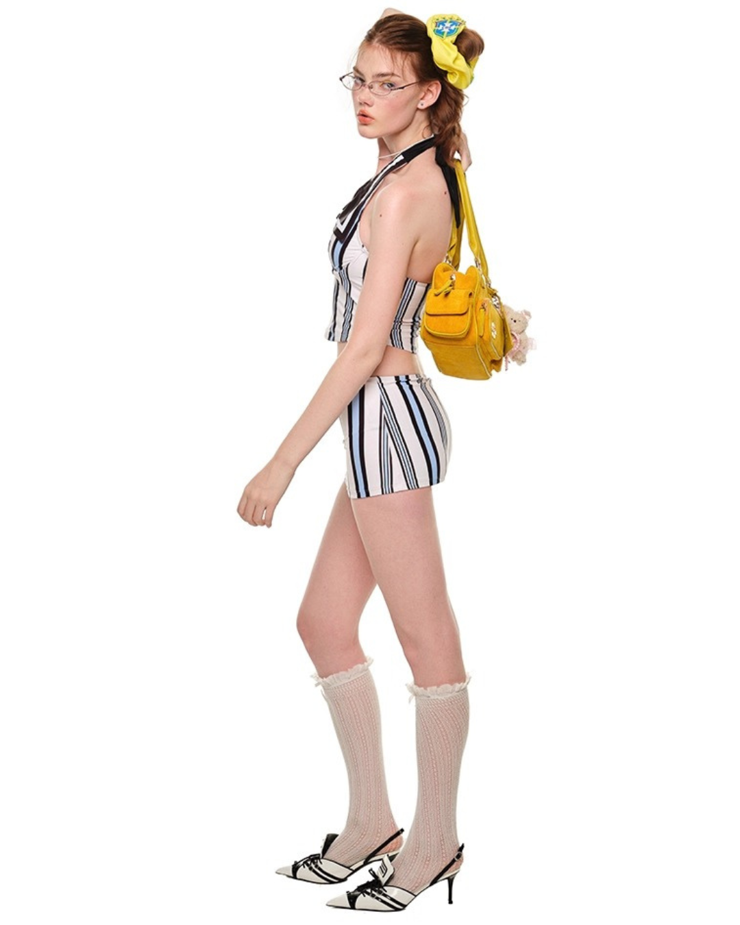 Sailor Collar Retro Bikini [2-piece]