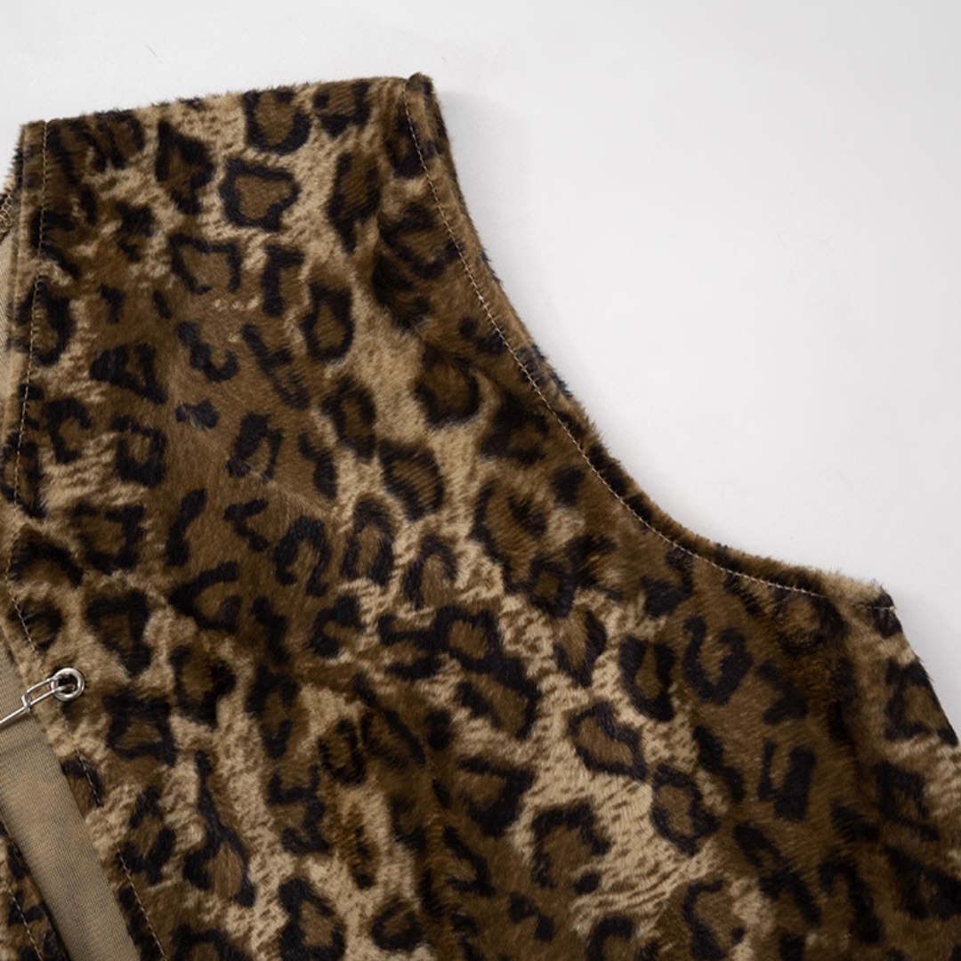 Leopard Pattern Vest