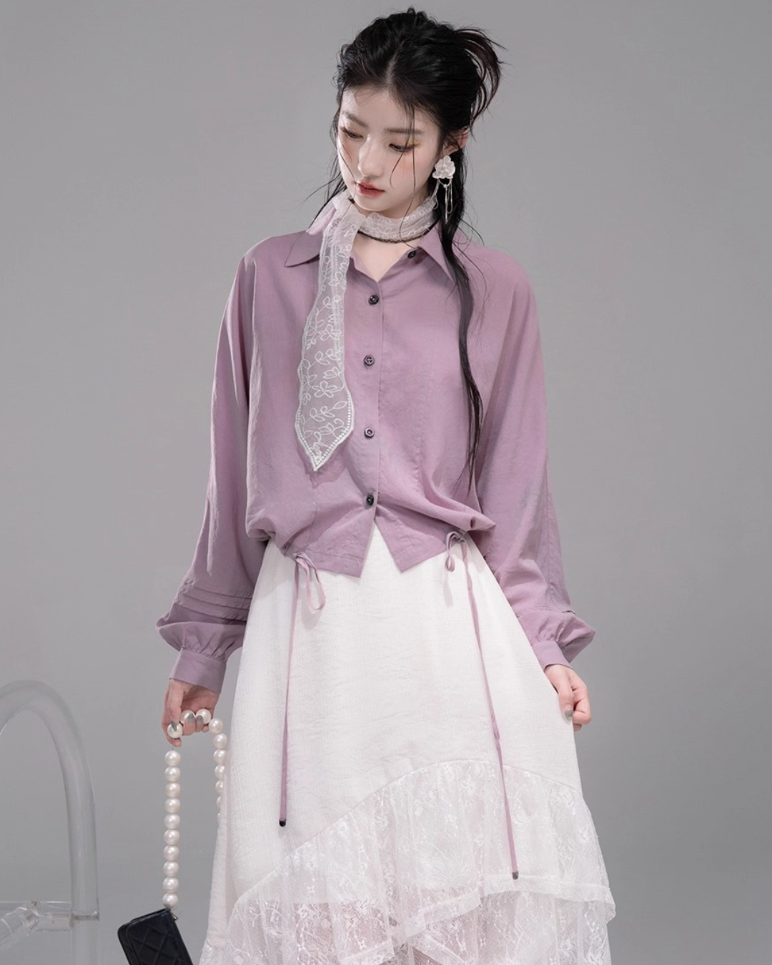 Soft Touch Button-Up Shirt