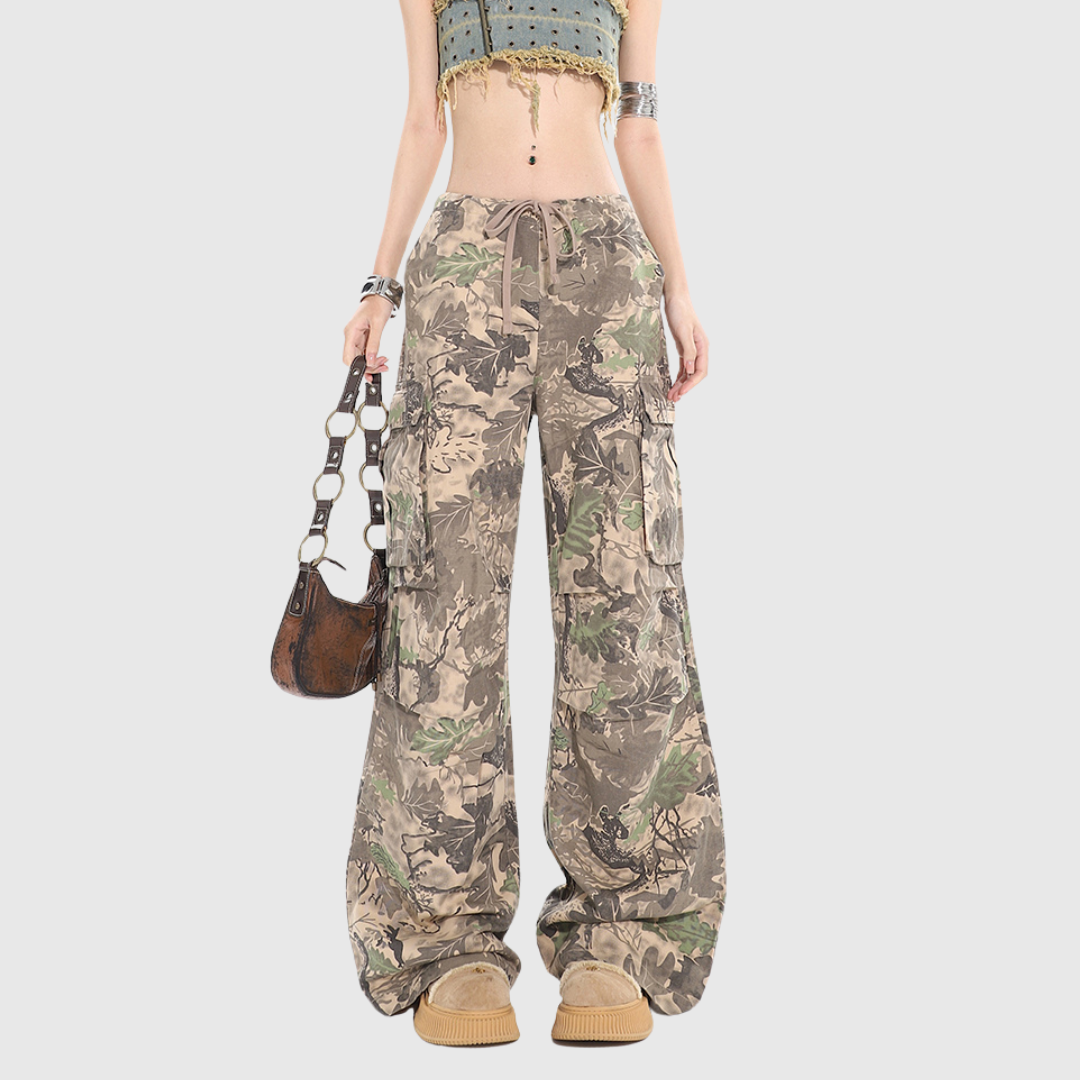 camouflage cargo pants