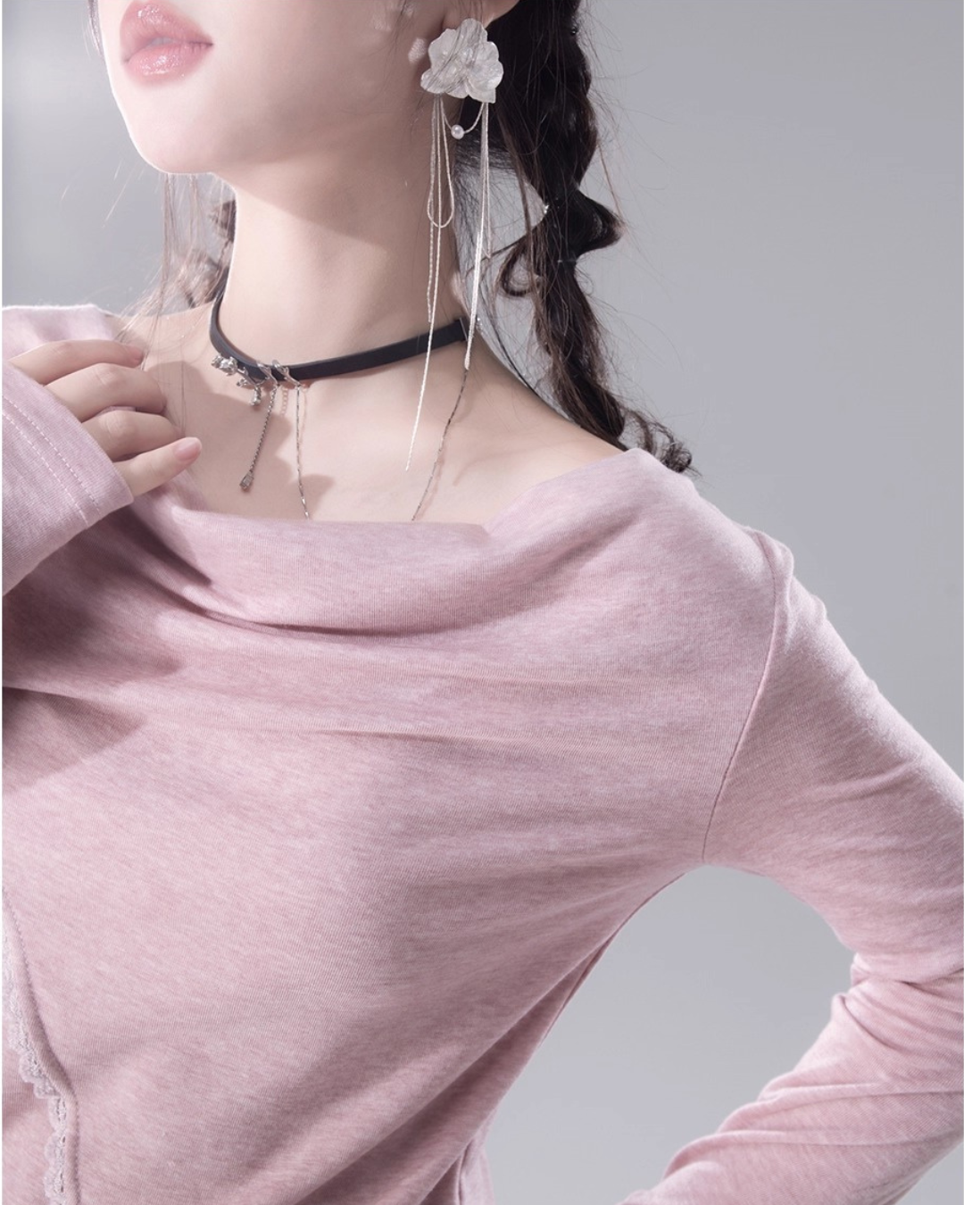 Soft Drape Long Sleeve Tee