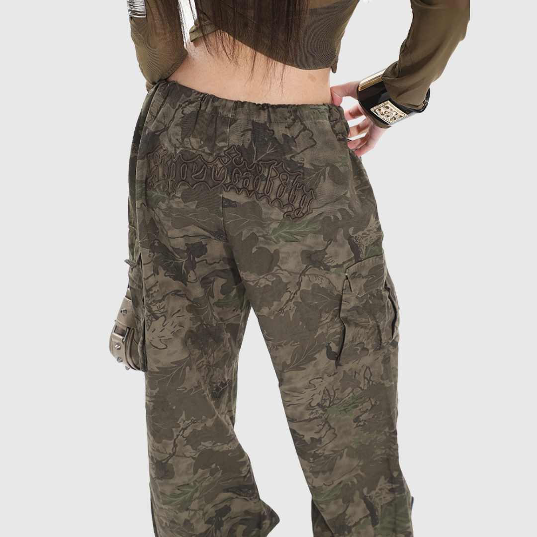 camouflage cargo pants