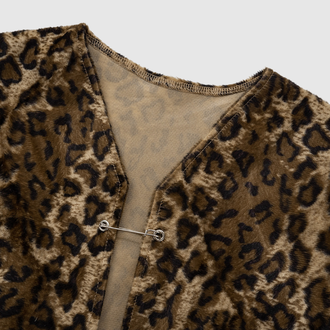 Leopard Pattern Vest