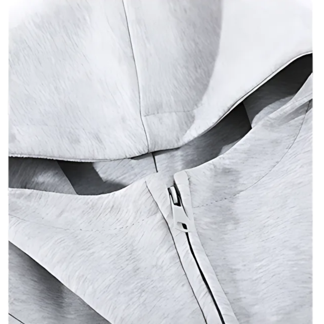 Heavy-Weight High Neck Hoodie